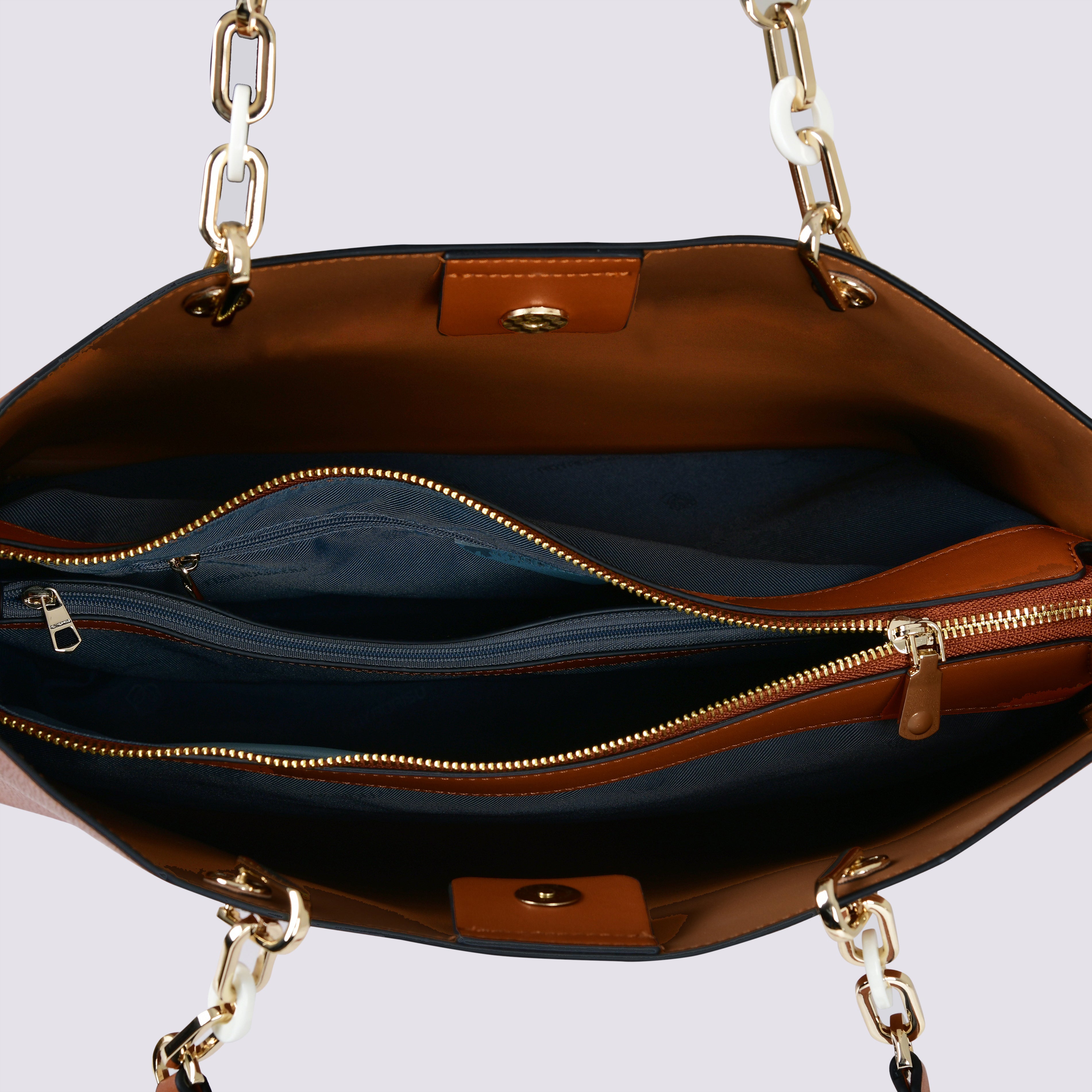 Cosmopolitan Tote| Brown